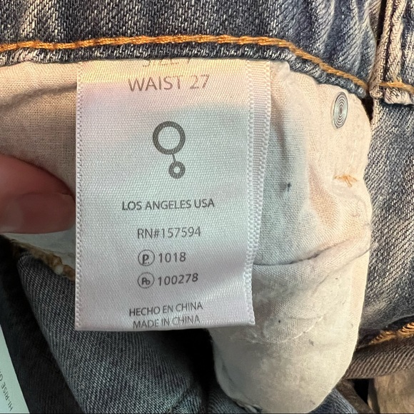 NWT Insane Gene High Rise Distressed Girlfriend Jeans-27 - Picture 11 of 13